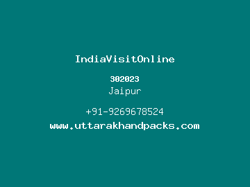 IndiaVisitOnline, Jaipur
