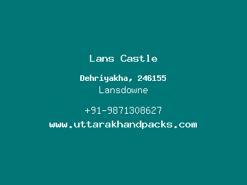 Lans Castle, Lansdowne